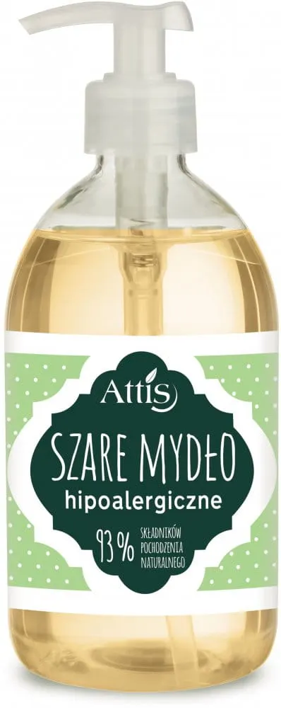 Attis mydło szare w płynie 500ml