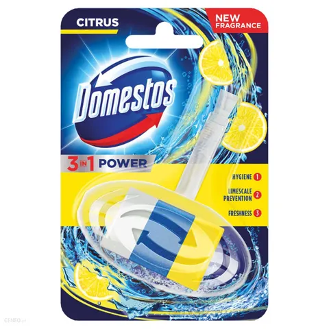 Kostka do WC Domestos 35g Cytryna z koszykiem