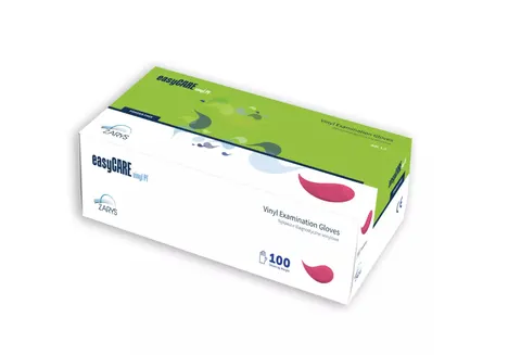 Rękawice winylowe b/p L (100) 8% Easy Care