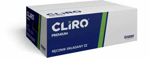 Ręcznik ZZ CLIRO 90170E 3000 biały 70% 23x21 2 war makulatura