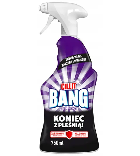 Cillit bang pleśń i osad spray 750ml czarna