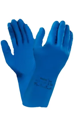 Rękawice ochronne niebieskie Ansell AlphaTec L 8,5 - 9 B/O