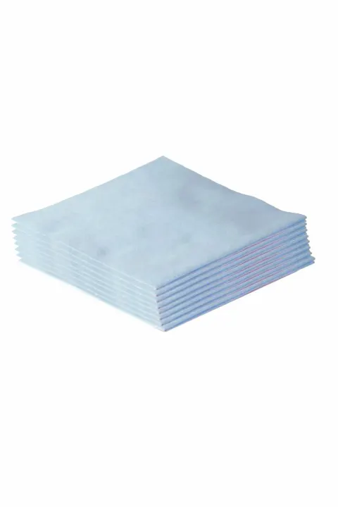 Ścierka z mikrofibry gładka 40x34 niebieska 100g