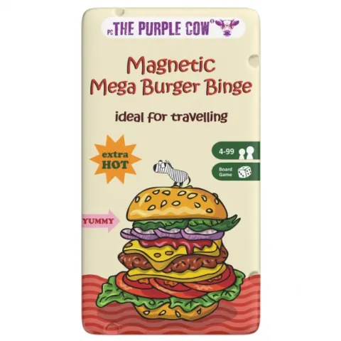 Podróżna gra magnetyczna The Purple Cow - Mega burgerowa uczta