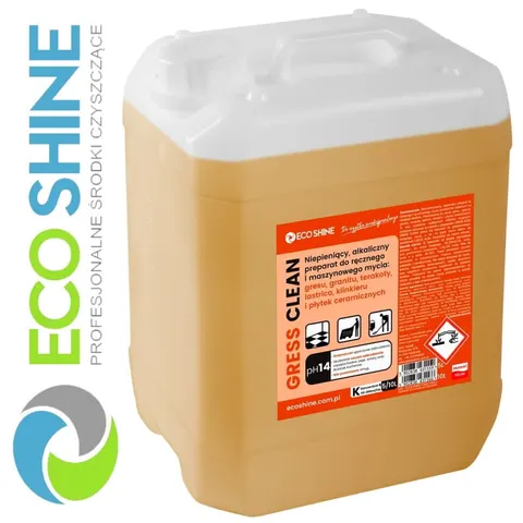 Eco Shine Gress Clean 5L Preparat do ręcznego i maszynowego czyszczenia gresu i podłóg odpornych na zasady
