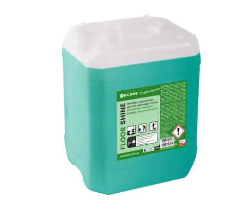 ECO SHINE Floor Shine 10l Uniwersalny, pieniący, mocno pachnący płyn do ręcznego mycia wszystkich rodzajów podłóg