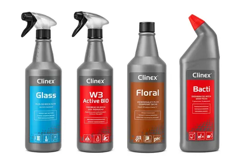 Profesjonalny zestaw Clinex do domu i firmy