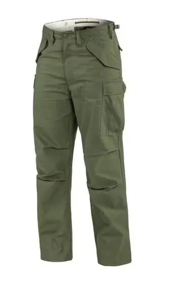 SPODNIE M65 OLIVE GREEN/CZARNE