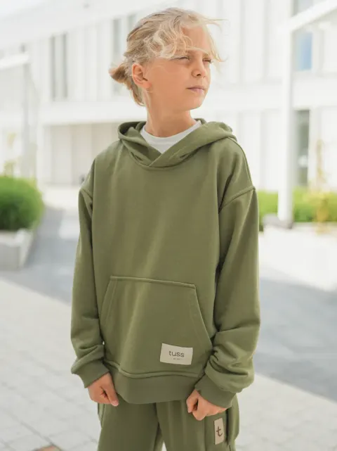 Bluza HOODIE oliwkowa TUSS