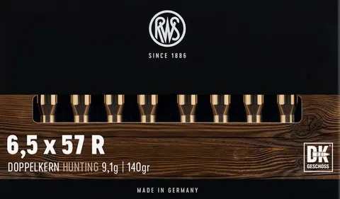 Amunicja RWS karabinowa BA 13 kal. 6,5X57 DK 9,1G