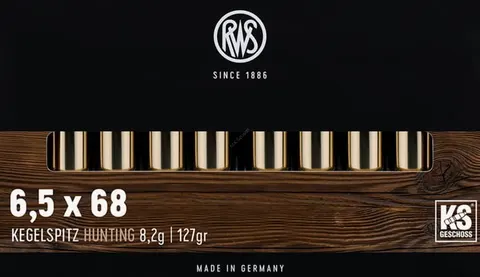 Amunicja RWS karabinowa BA 13 kal. 6,5X68 KS 8,2G