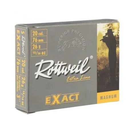 Amunicja RW do strzelb BA13kal. 20/76,MAGNUM,26G EXACT