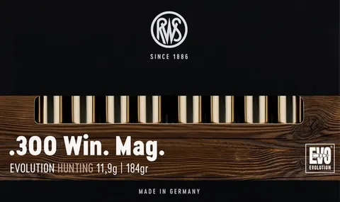 Amunicja RWS karabinowa BA 13 kal. 300 WIN MAG EVO 11,9G