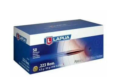 Amunicja LAPUA 223 Rem OTM SCENAR 4,5G/69GR ,1op=50szt.
