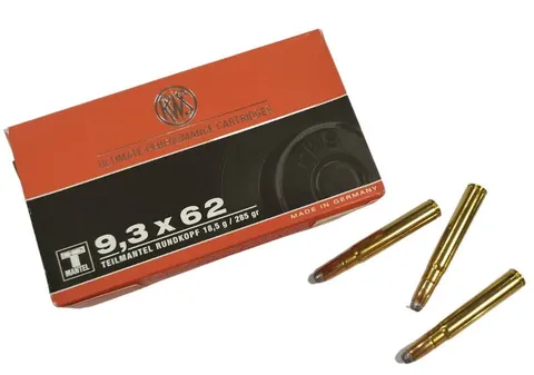 Amunicja RWS karabinowa BA 13 kal. 9,3X62 18,5G TMR