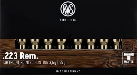Amunicja RWS karabinowa BA 13 kal. .223 REM TMS 3,6G