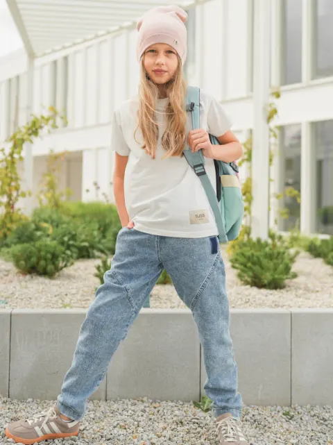 Spodnie JEANS CLASSIC mid blue TUSS