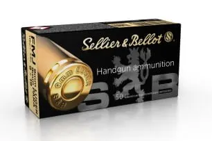AMUNICJA KULA S&B 9mm LUGER FMJ 7,5G/115GR UN 0012, 1.4S,BA13, centr. zap.
