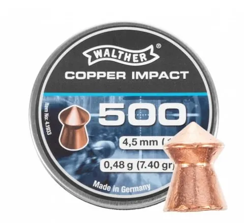 Śrut 4.5 WALTHER COPPER IMPACT 500szt.