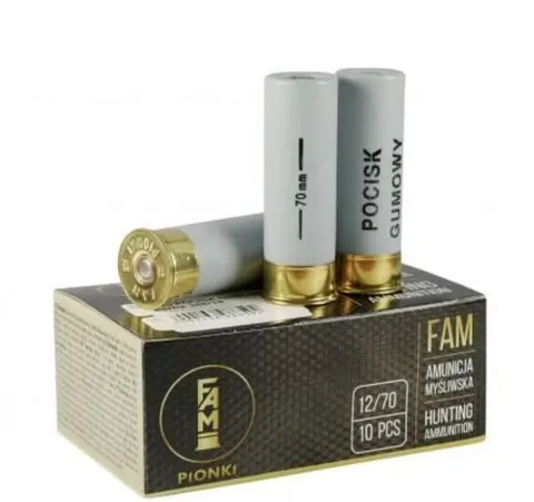 Amunicja FAM PIONKI 12/70 pocisk gumowy