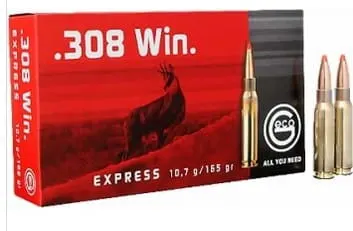Amunicja GECO karabinowa BA 13 kal. 308Win EXPRESS 10,7G,RAUG
