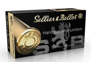 Amunicja ostra S&B .38SPECJAL FMJ 10,25g