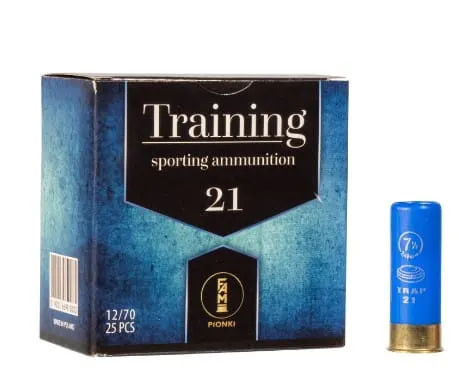 Amunicja FAM PIONKI ŚRUT 12/70 TRAINING 21G 7,5-2,40 1op.=25szt.