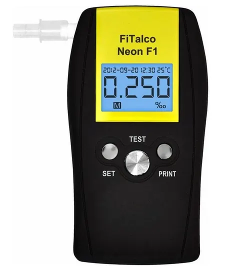 TESTER TRZEŹWOŚCI Fitalco NEON F1 kpl.