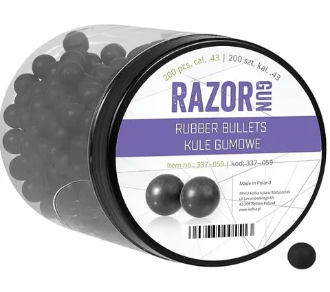Kule gumowe RezorGun kal.43 / 200szt.