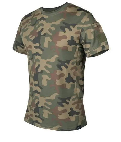 TACTICAL T-Shirt - TopCool -PL Woodland TS-TTS-TC-04-B06 / XL