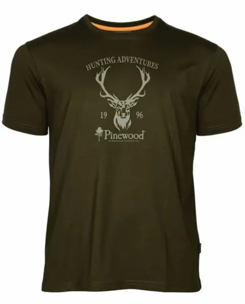 T-SHIRT PINEWOOD Red Deer / 5452 GREEN -M