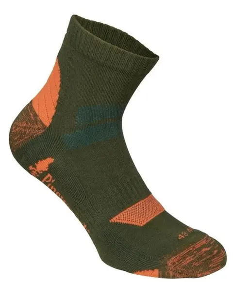 SKARPETY PINOWOOD Nature Safe Cotton Mid 1156-BLACK 43/45