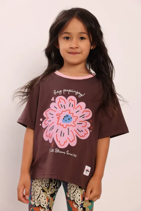 T-shirt Holiday Chocolate Bloom Hey Popinjay!