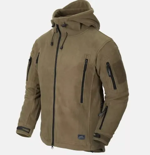 Bluza HELIKON Patriot - Double Fleece - Coyote (rozmiar M)