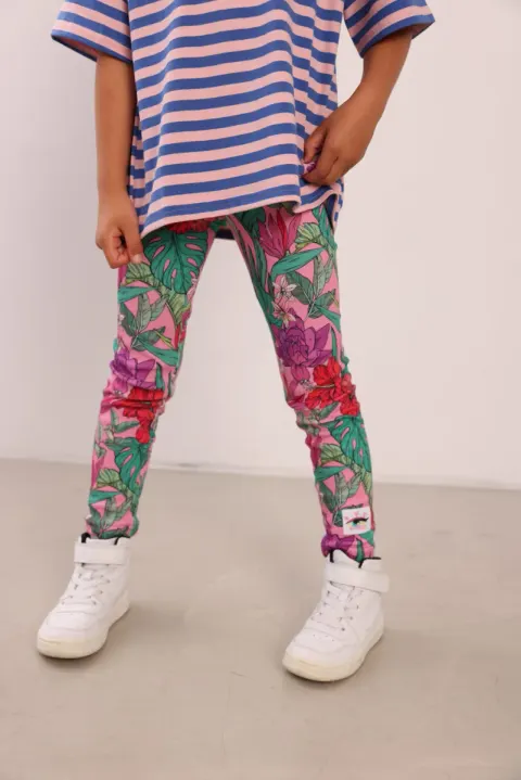 Legginsy RIB Tropical Bloom Hey Popinjay!
