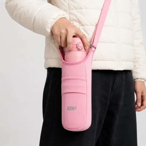 Torebka na bidon ION8 różowa I8XBCPIN pink