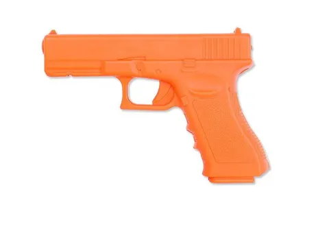 ATRAPA GUMOWA -GLOCK 17 POMARAŃCZ