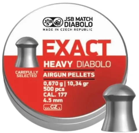 ŚRUT JSB EXACT HEAVY DIABOLO kal.4,52, /500szt.