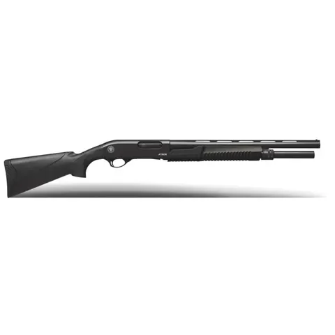 STRZELBA HUGLU ATROX Std Combo k.12/76, Pump Action, lufa 76 + 61cm, M.Choke, black, 9+1, prod. Huglu Turcja, kat. B-7 nr 21X0322, r.pr.2021