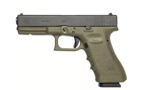 Pistolet GLOCK 17 OLIVE (4191) kal. 9x19mm PARA