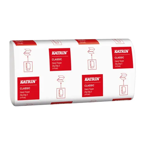 Ręcznik ZZ 2w biały CLASSIC 3000szt. 65944