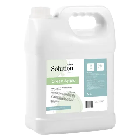Mydło w pianie o zapachu zielone jabłko, 5l