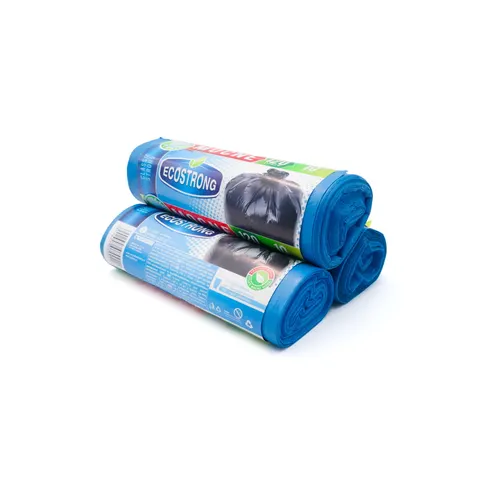 Worki na odpady 120l niebieskie LDPE a'10 szt