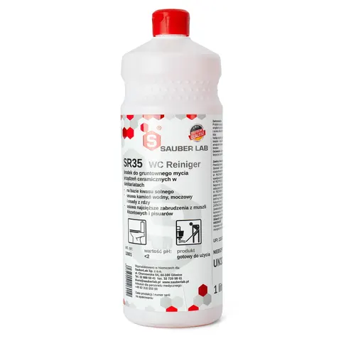 Gruntowne mycie urządzeń ceramicznych WC Reiniger