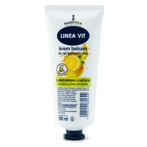 Krem Linea Vit 100 ml z ekstraktem z cytryny