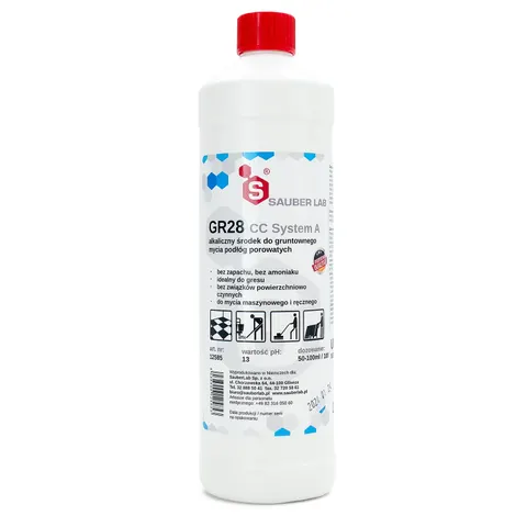 Alkaliczny środek do gruntownego mycia CC SystemA