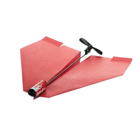 Elektryczny napęd do papierowych samolotów POWERUP 2.0 Red Czerwony 8+