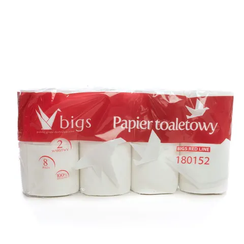 Papier toaletowy BIGS 2w celuloza op. 64 szt.