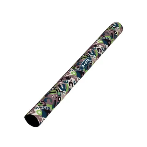 Ozdobny rękaw na drążek hulajnogi Maxi Micro Word Khaki AC4587
