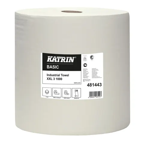 Czyściwo 3w BASIC XXL 1000 listków 1 szt.